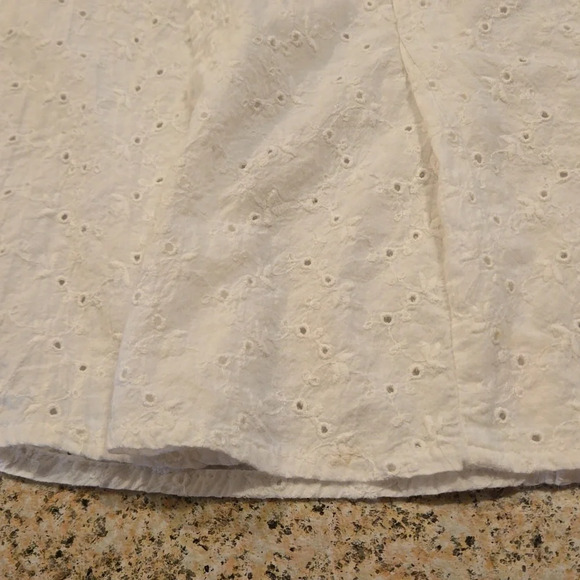 Apt. 9 Embroidered Eyelet Lace White Blouse Women Size 2X - Picture 14 of 14